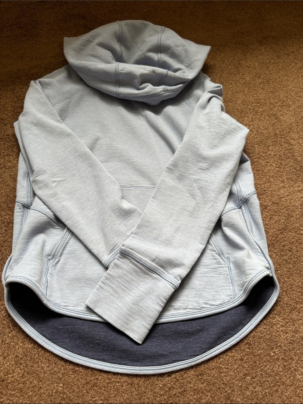 lululemon athletica Light Blue Hoodie